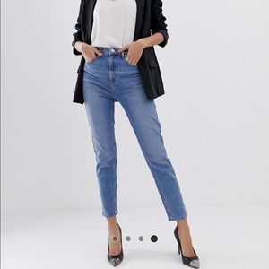 ASOS DESIGN Farleigh high waisted slim mom jeans
